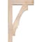 Ekena Millwork Balboa Block Smooth Bracket w/ Offset Brace, Douglas Fir, 5 1/2"W x 20"D x 32"H BKT0604X20X32BOA05SDF - alternate 4